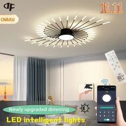 Scandinavian style LED chandelier bedroom ceiling lamp living room ceiling chandelier creative indoor lighting lamp kitchen lamp