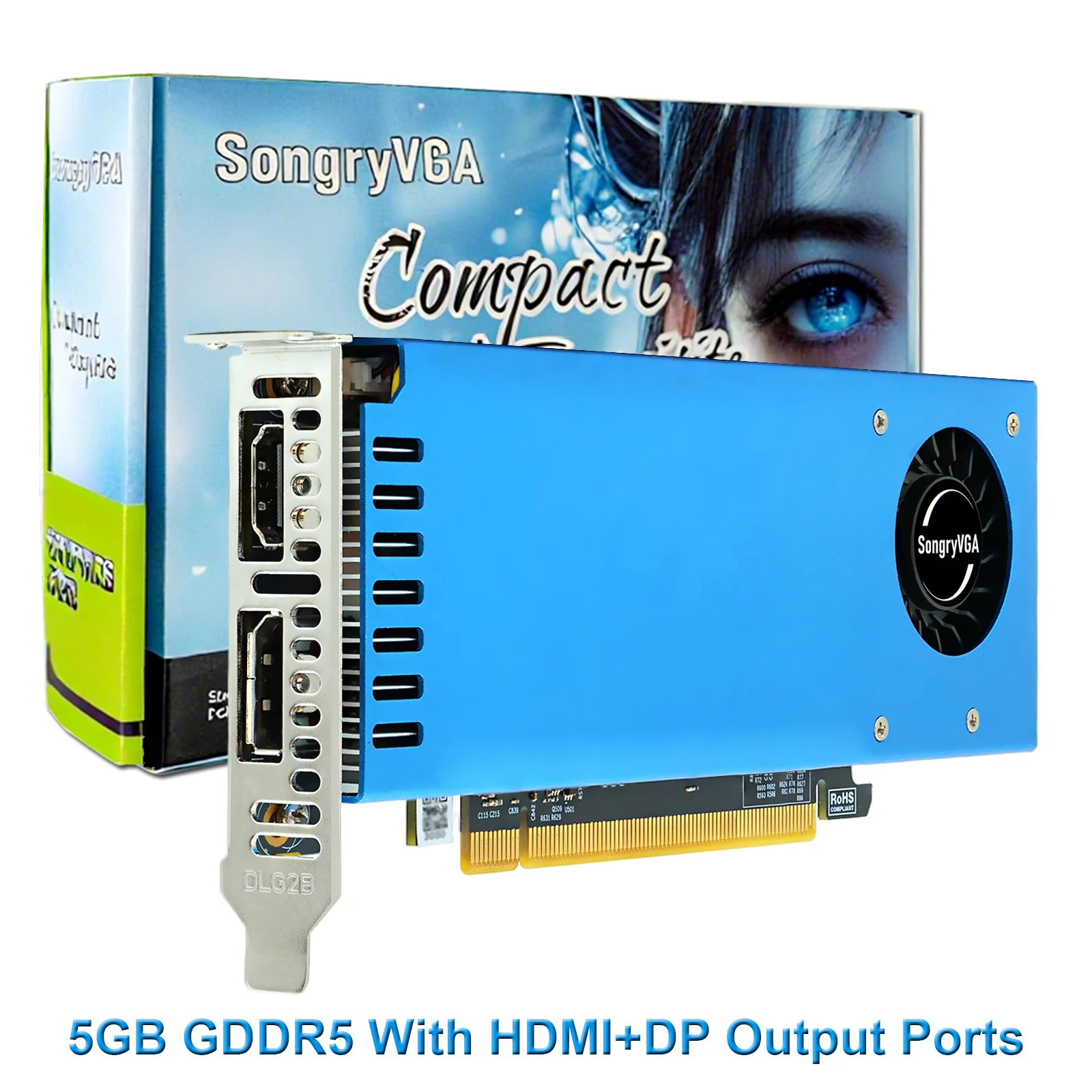 5GB HDMI DP Outputs