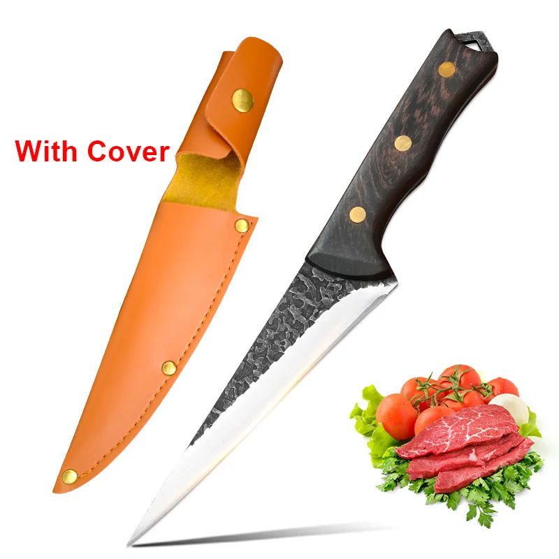 Multifunctional Knife Stainless Steel Kitchen Knife Meat Cleaver Bone Slicing Forging Knife Cooking Tools Boning Knife