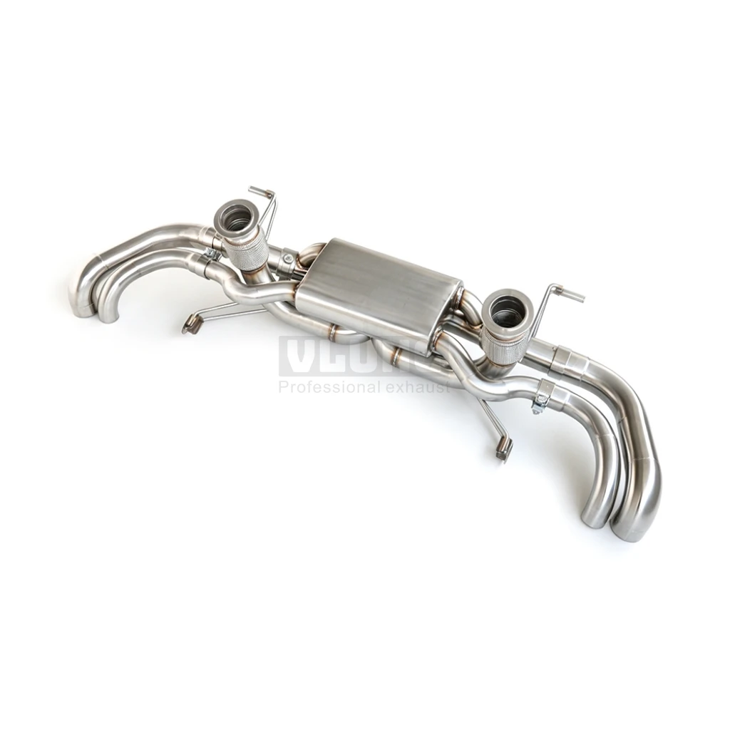 X-Shaped Valve Exhaust Stainless Steel for Lamborghini Gallardo LP550/560/570 5.2L 2008-2014 High Performance view 4