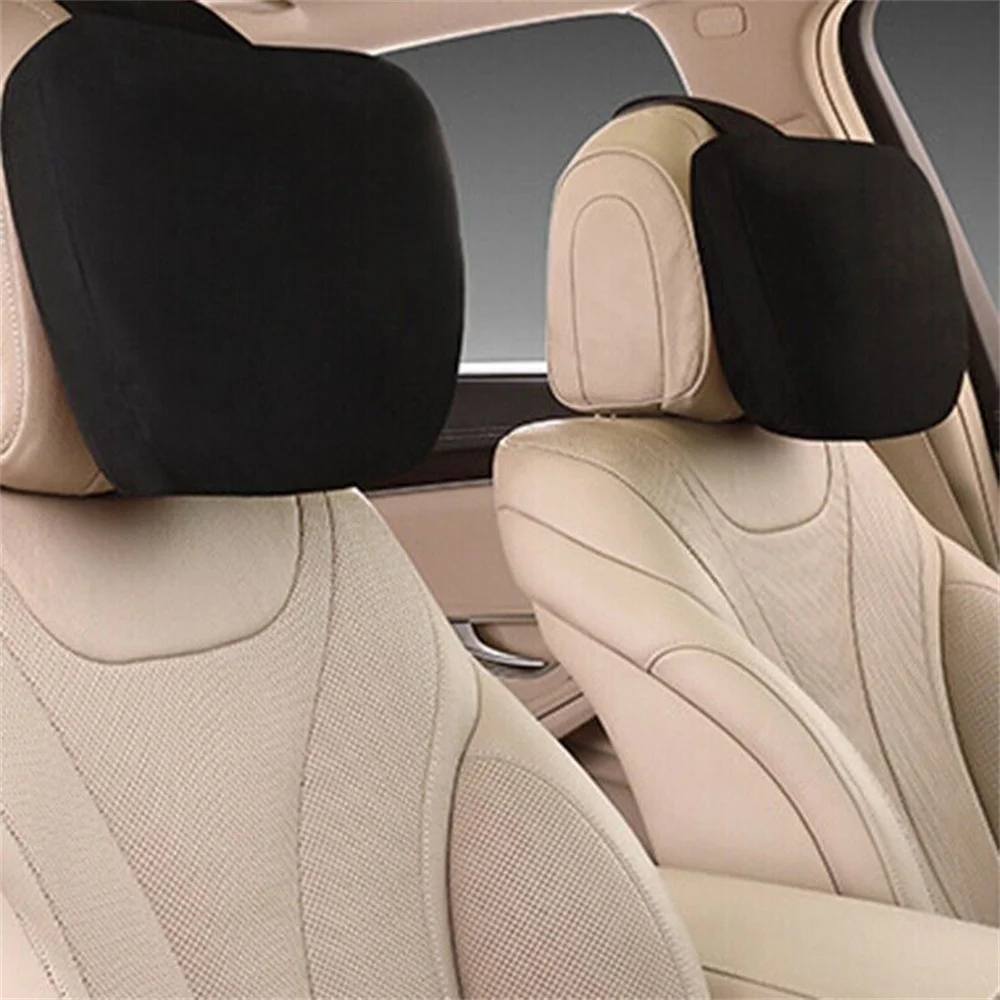 1 Pair Car Neck Headrest Maybach Design S Class Ultra Soft Pillow For Mercedes Benz Cushion Support Neck Protector Neck Rest