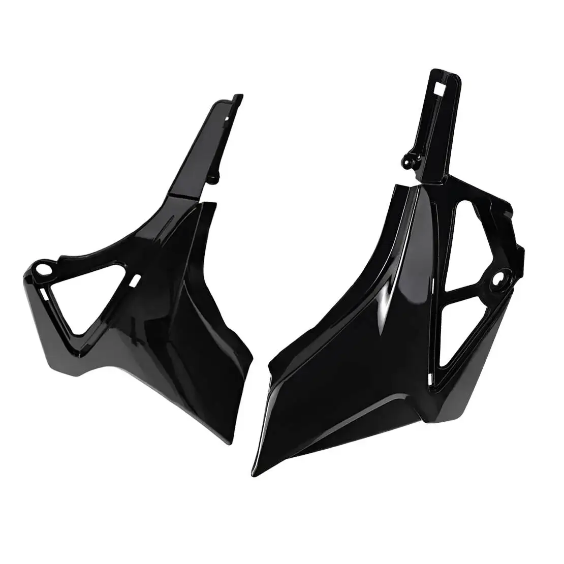 

1 пара переднего бокового обтекателя мотоцикла, защитная крышка, черный полипропиленовый пластик, подходит для Honda HAWK250