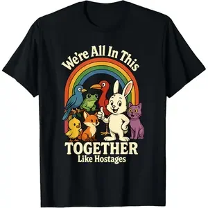 Thick Soft Cotton Graphic T-Shirt, Sarcastic 