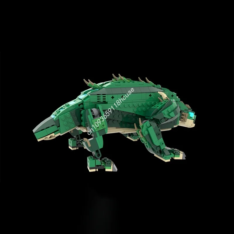 1520 قطعة MOC Dauntless Skarn نظام نموذج اللبنات العمارة تجميع لتقوم بها بنفسك لعبة التعليم هدايا عيد الميلاد هدايا عيد ميلاد الاطفال #4