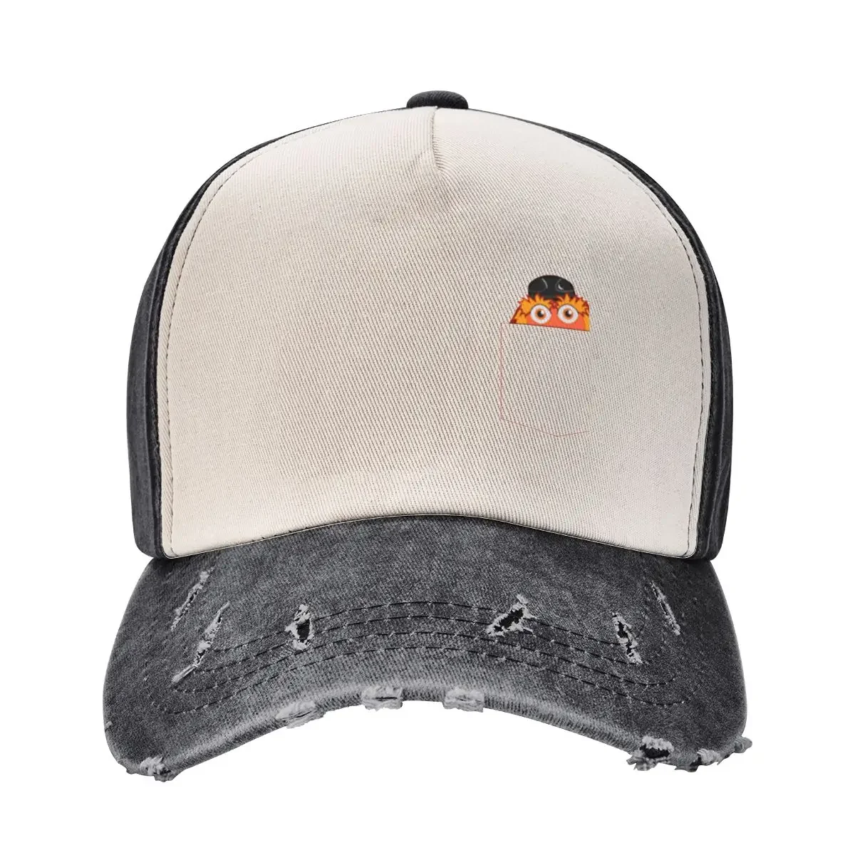 

Классическая бейсболка Gritty Mascot in My Pocket с капюшоном, пенопластовая вечерние шляпа для косплея, элегантные женские шапки, мужские