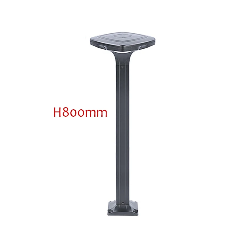 Aluminum H800mm Outdoor High Brightness Led Lawn Lamp Modern Creative Garden Landscape Park Ip65 Waterproof Street Light