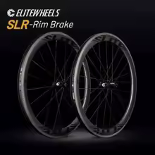 ELITEWHEELS SLR カーボンホイールセット ブラックデカール / SHIMAN0 10-11-12S / 38mm depth 28mm / QRx100mm QRx130mm / チューブレス対応 特別割引