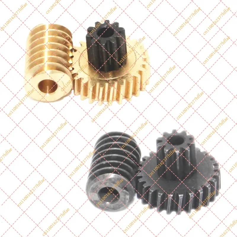 5840-31ZY 0.7M Worm Turbine Reducer motor matching gear All Steel/Copper Self-locking