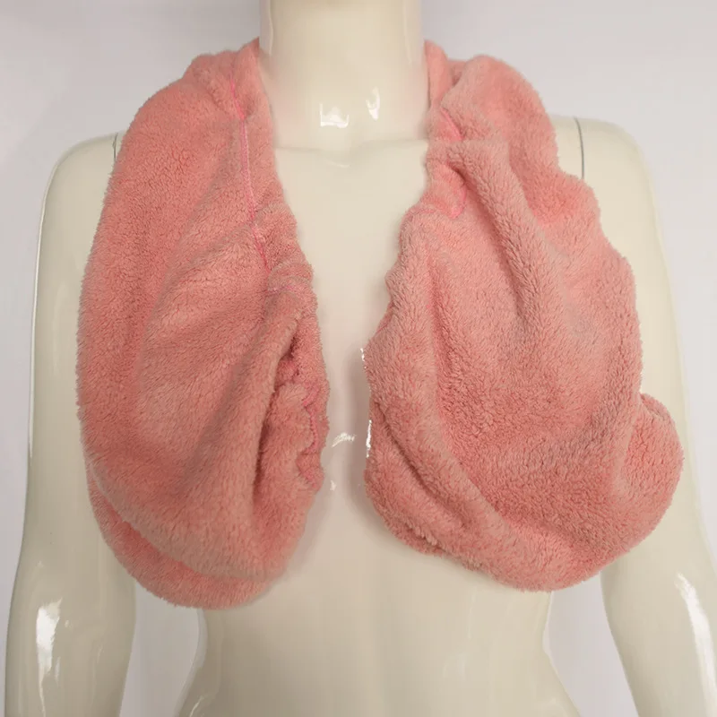 التجارة الخارجية الرقبة الصدرية تاتا منشفة حمام منشفة الصدرية الرقبة التفاف الصدر لون الحلوى كبير الصدر منشفة الصدرية #2