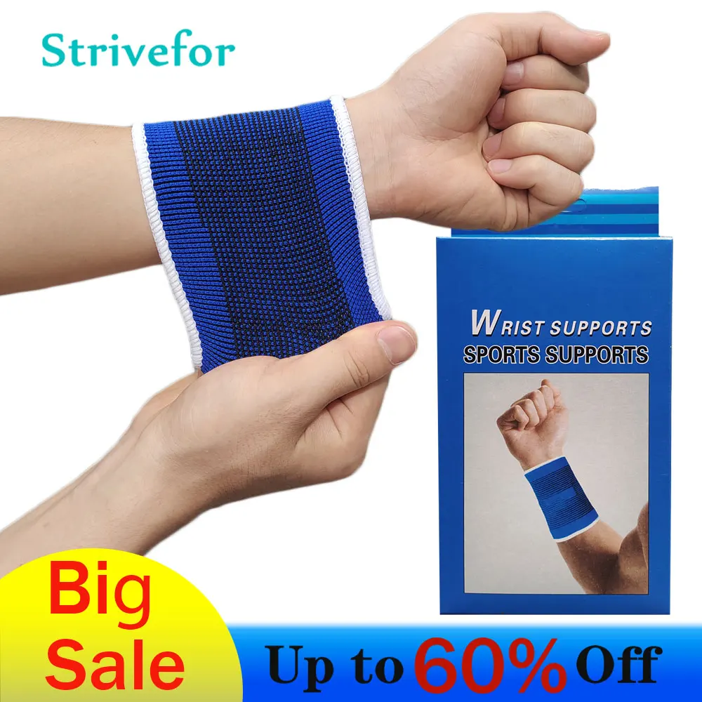 

2pcs Elastic Sports Wristbands Gym Training Basketball Volleyball padel Fitness Sweatbands Wrist Wrap Cuff