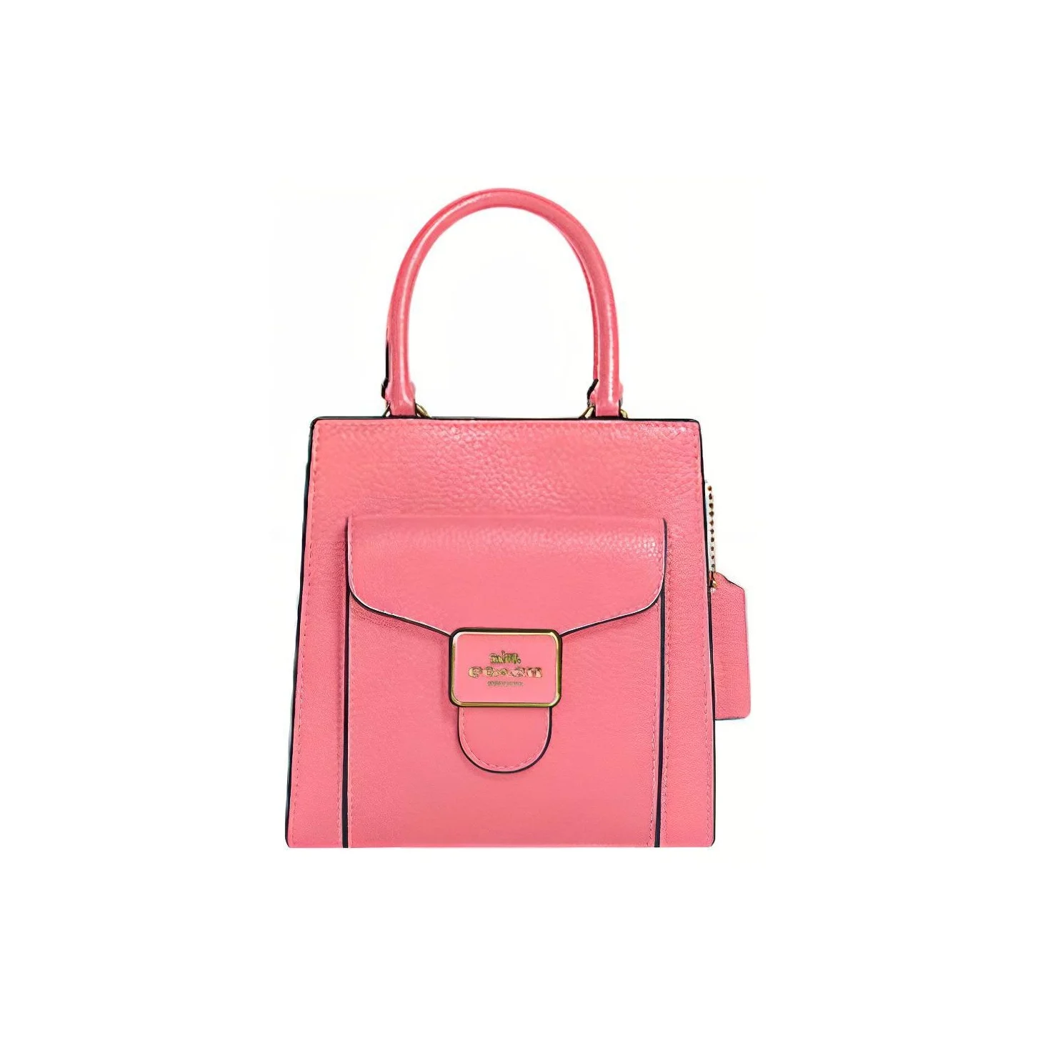 COACH Pepper Pebbled Leather Sheet Music Bag Handbag, Crossbody Bag Small Women's C6778-IMRRJ