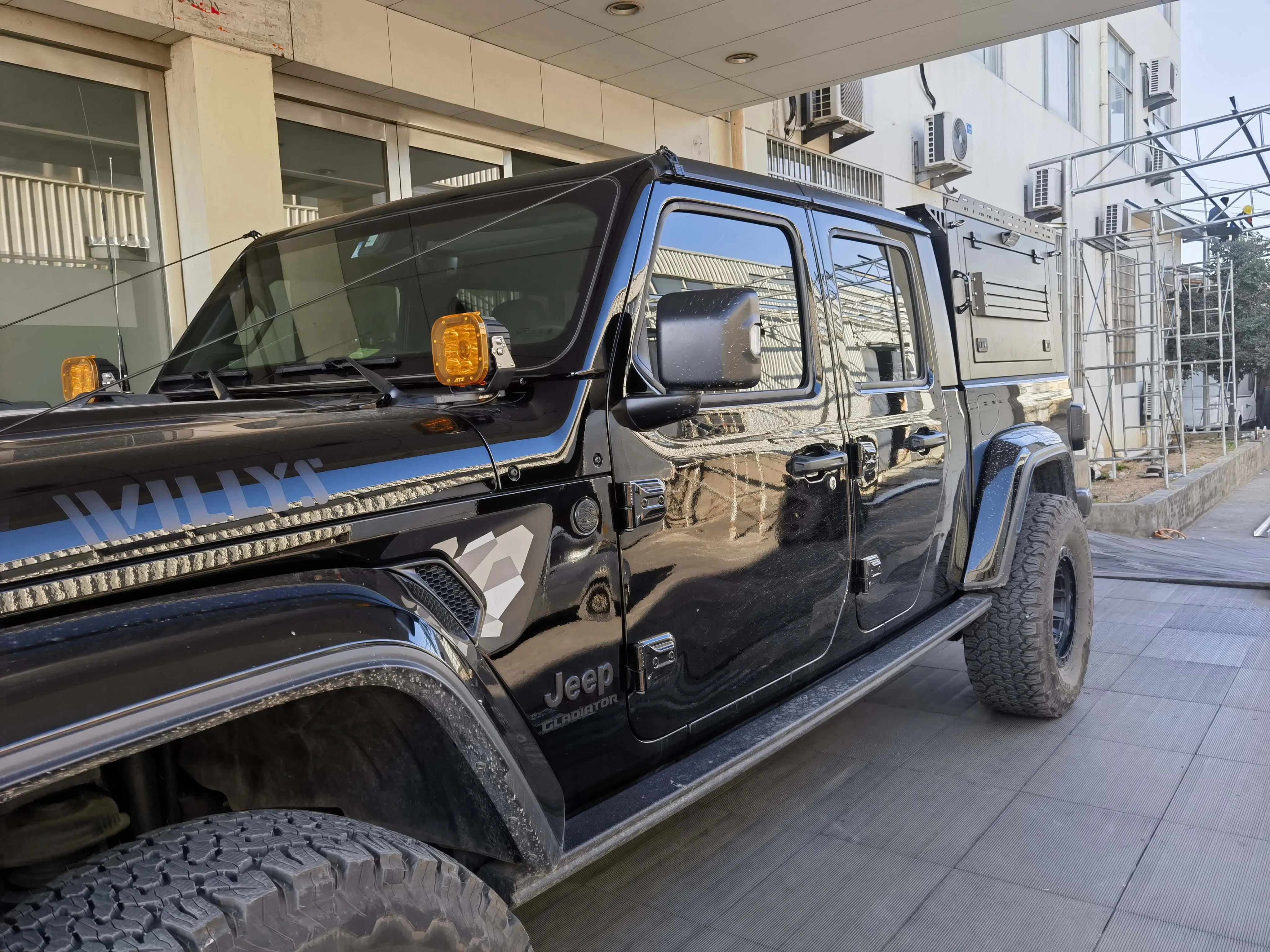 4x4 Pickup Truck Bed Cover High  Canopy For Jeep Gladiator