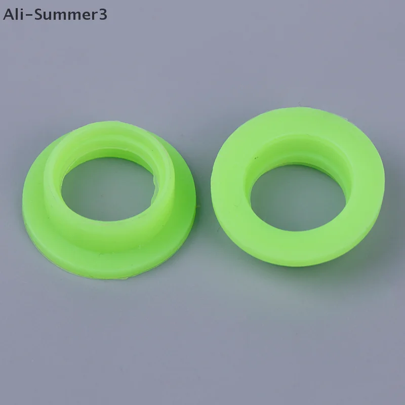 2 قطعة 1/8 مقياس RC نيترو المحرك الخلفي العادم المنوع طوقا سيليكون المطاط حلقة S016 العادم الأنابيب طوقا