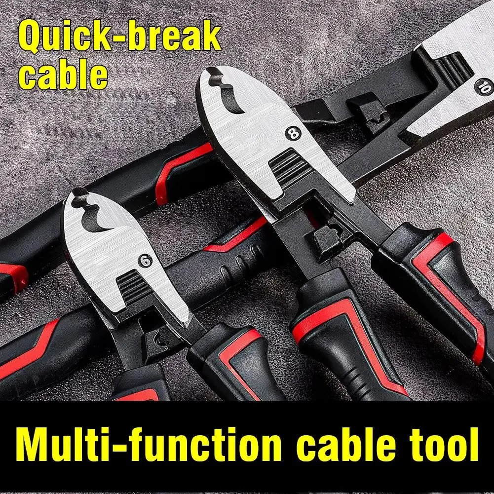 6/8/10 Inch Professional Linesman Pliers Labour-saving Pliers Anti-slip Handle Wire Cutters Multifunctional Hand Tools Pliers
