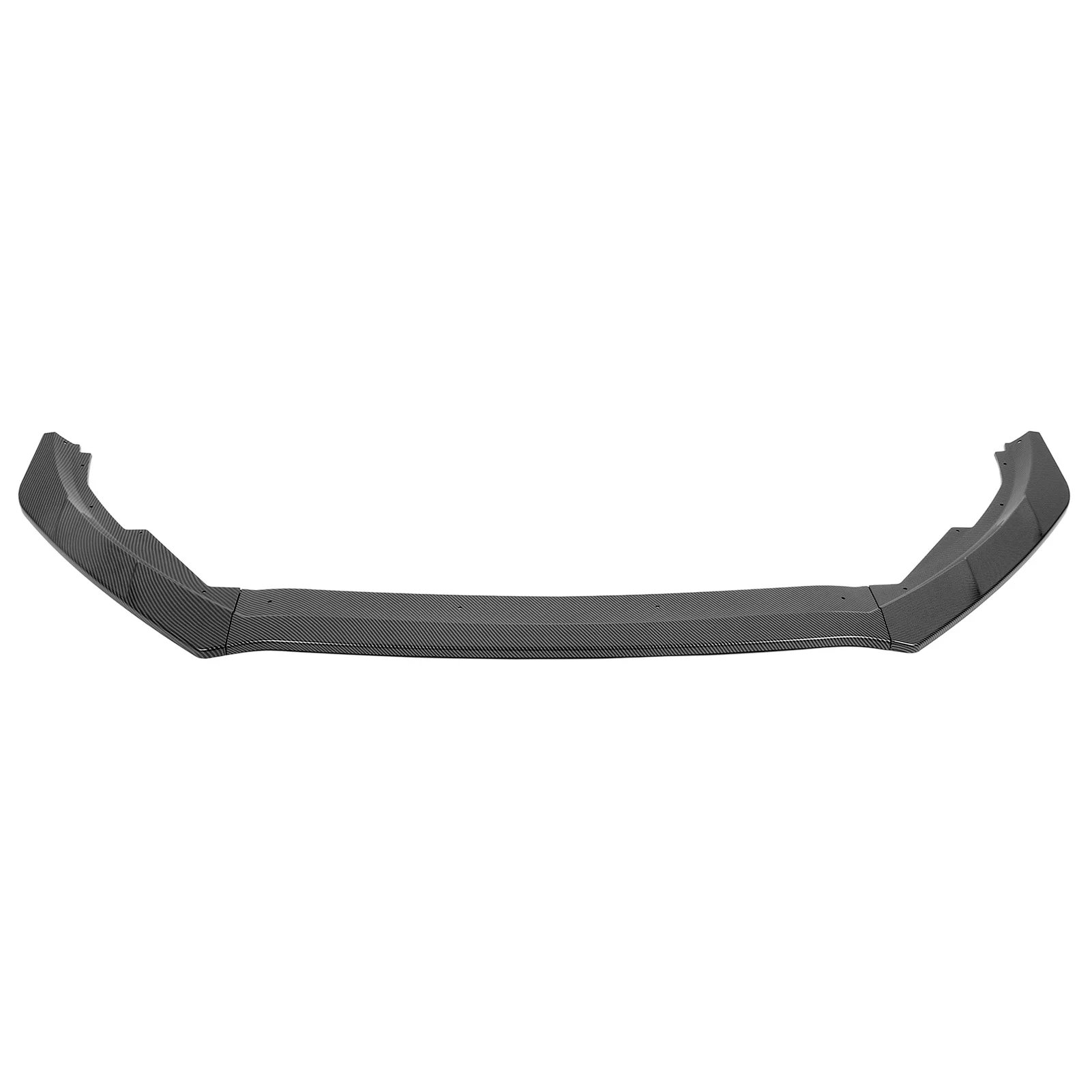 

Front Bumper Lip Spoiler-Durable Improve Sporty Appearance Bumper Lip Body for Focus MK4 ST Line 2019-2022,Carbon Fiber Style
