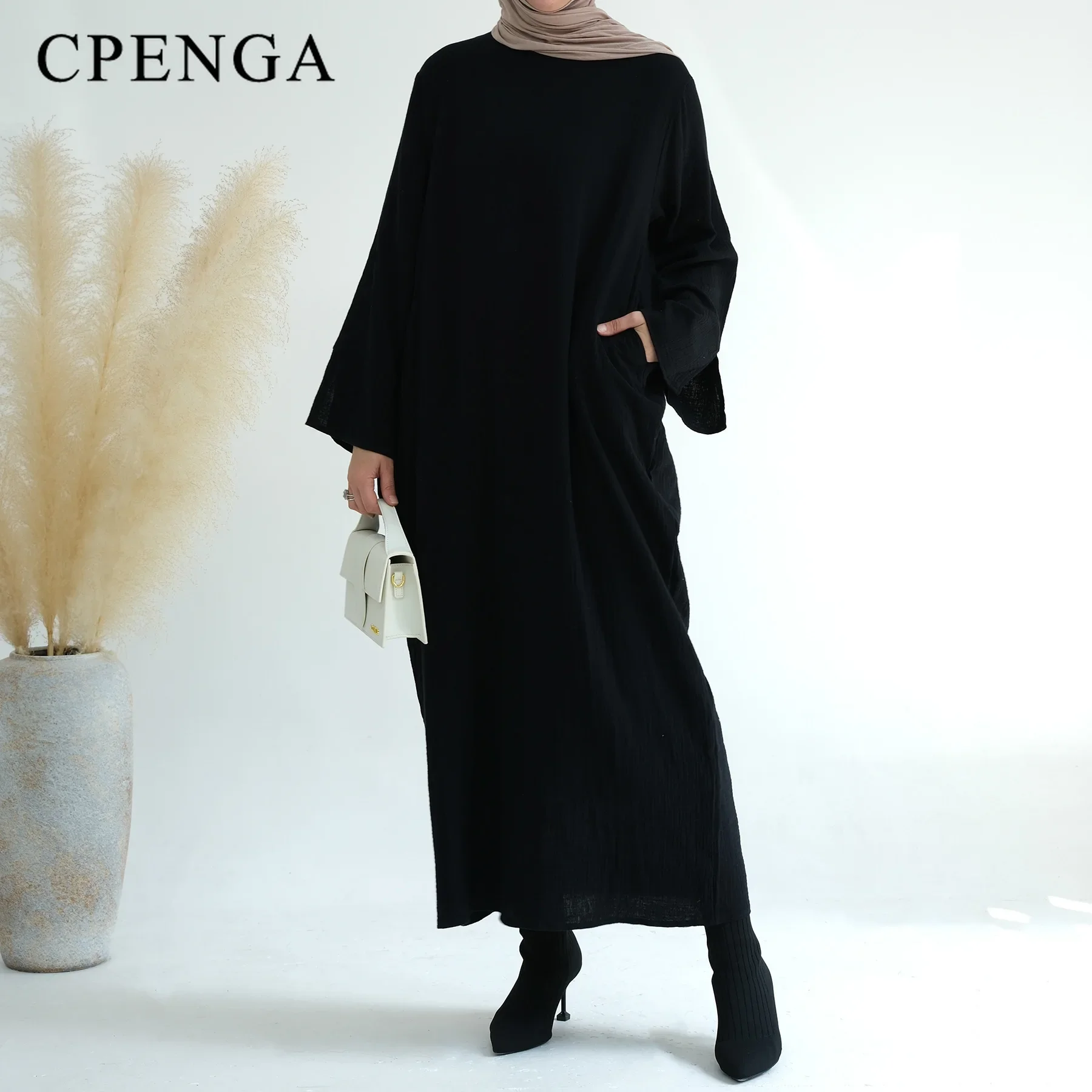 Cotton Muslim Long Dress for Women Plain Abaya Dubai Arabic Turkey Modest Dresses Femme 2023 New Eid Ramadan Islamic Clothing - AliExpress 200000345 Cotton Muslim Long Dress for Women Plain Abaya Dubai Arabic Turkey Modest Dresses Femme 2023 New Eid Ramadan Islamic Clothing - AliExpress 200000345