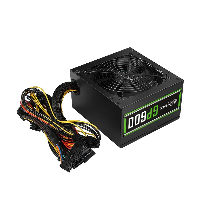 

GP600 White Label Desktop Computer Silent Support Backline Gaming Rated 500WS Mainframe Power Supply