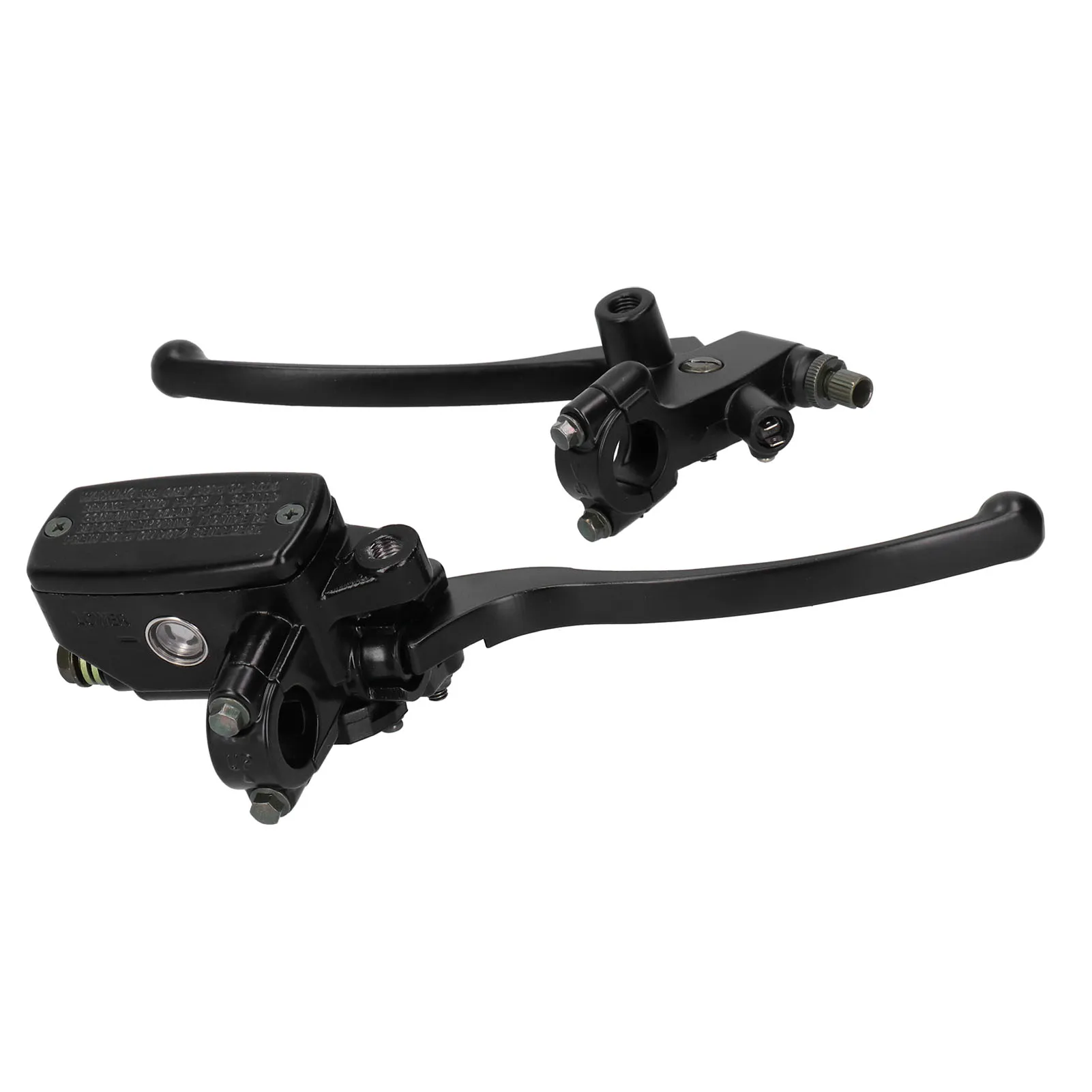 22mm Universal Motorcycle Hydraulic Brake Clutch Lever Assembly With Brake And Clutch Switch Plugs CNC Aluminium Alloy