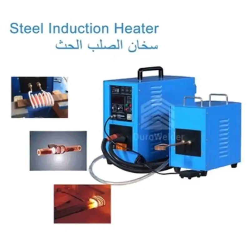 2025 جديد TGG-35KW عالية التردد ماكينة تسخين حثي لحام سخان مغناطيسي مع والعتاد ومكونات PLC الأساسية