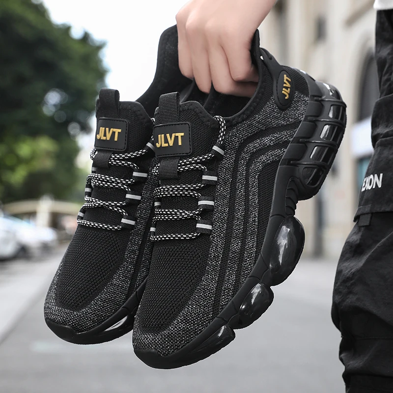 Sneakers,Men's Fashion Road Running Mesh Shoes Casual Outdoor Breathable Athletic Gym Men Tennis Footwear Lightweight Zapatillas