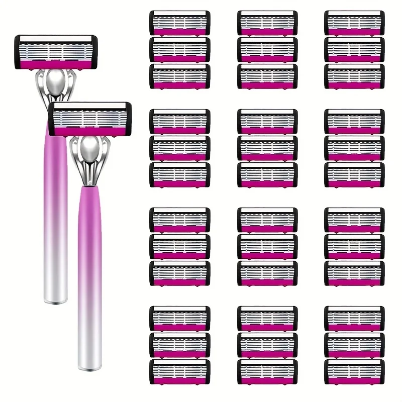 

Ручное бритье для мужчин, сменная головка, шестислойное лезвие, удобные лезвия для бритья, новейшие, без повреждения кожи