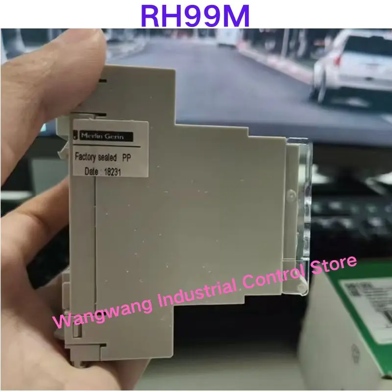 Second-hand test OK , RH99M leakage fault protection relay with manual reset 56170