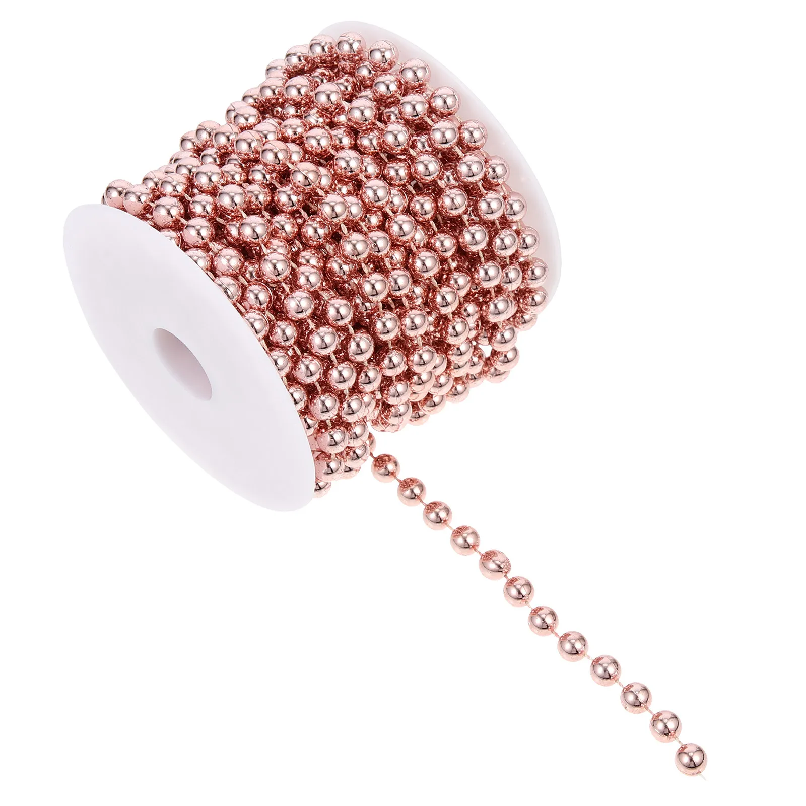 1 Roll Elegant Multi-Use Plastic Bead Curtain String Door Bead Decor for Clothes Bedding Curtains Bouquet Tablecloth Christmas