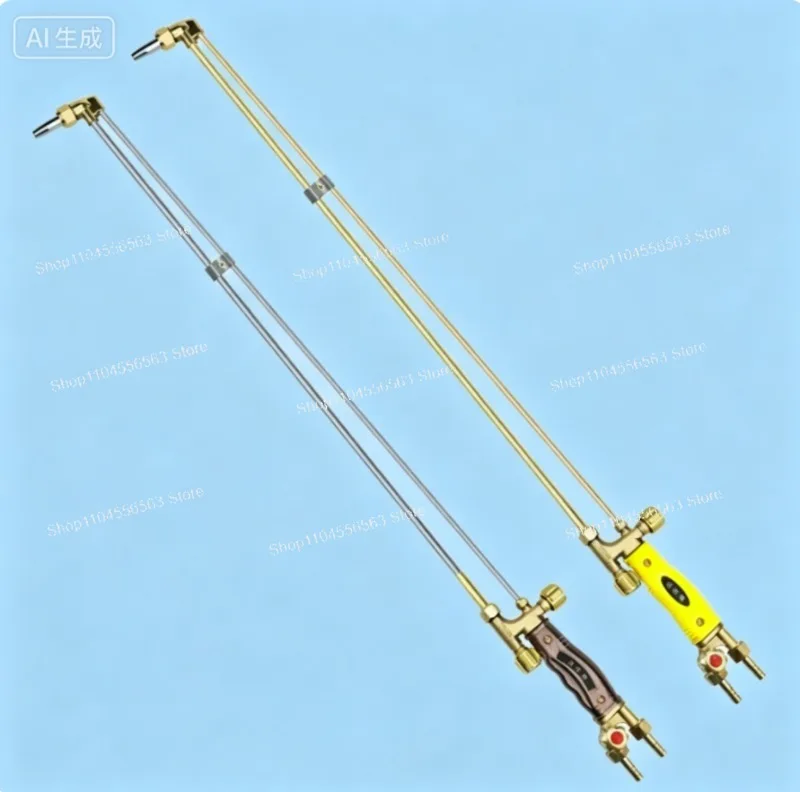 Lengthened Burning Torch G01-30: 100cm Oxygen Acetylene Propane Gas Stainless Steel Cutting Knife (80cm-1m)