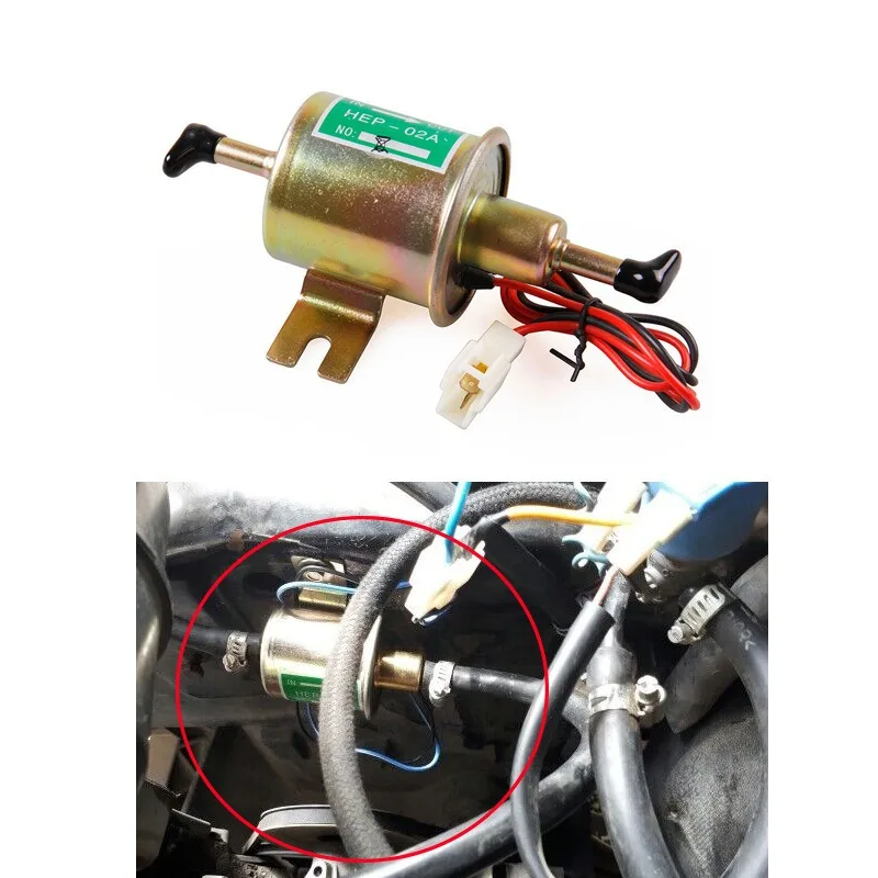 Auto modification parts HEP-02A electronic oil pump Diesel fuel pump 12V agricultural tractor electronic pump