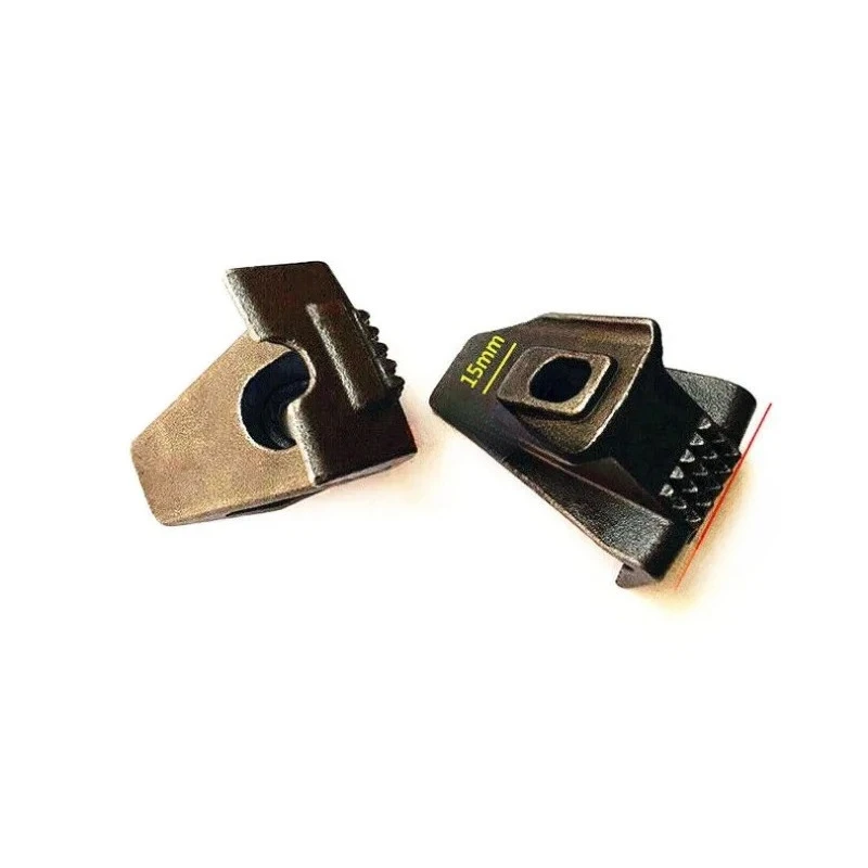 1PC Tire Changer Machines Parts Screw Hole Rim Clamp Metal Jaw Guard M10 / M12 Threaded Hole
