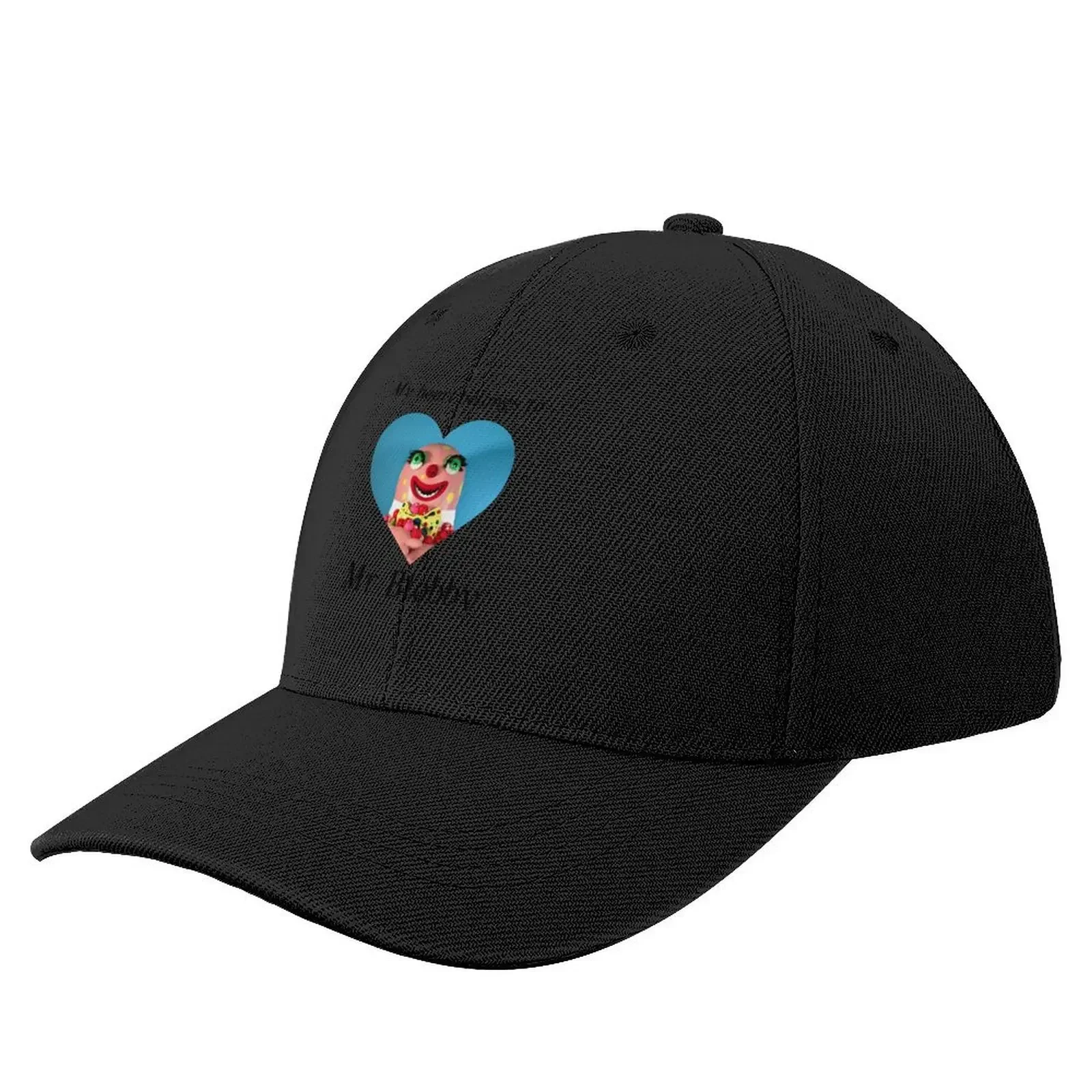 My heart belongs to Mr Blobby Baseball Cap Sunhat Fishing cap summer hat Male Women's