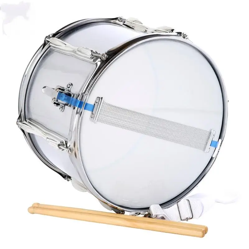 Fashion Drum Corps Small Drum Adult Instruments Military Band Snare Drum 13 Inch Student Drum Corps Drum Dual Tone Drum