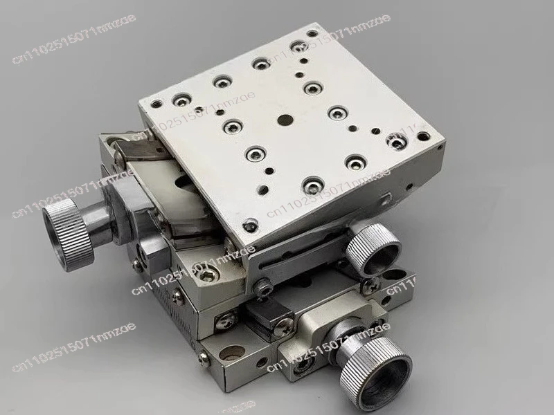 Manual precision radian platform 70mm angle table, fine-tuning slide table, optical XY axis fine-tuning table