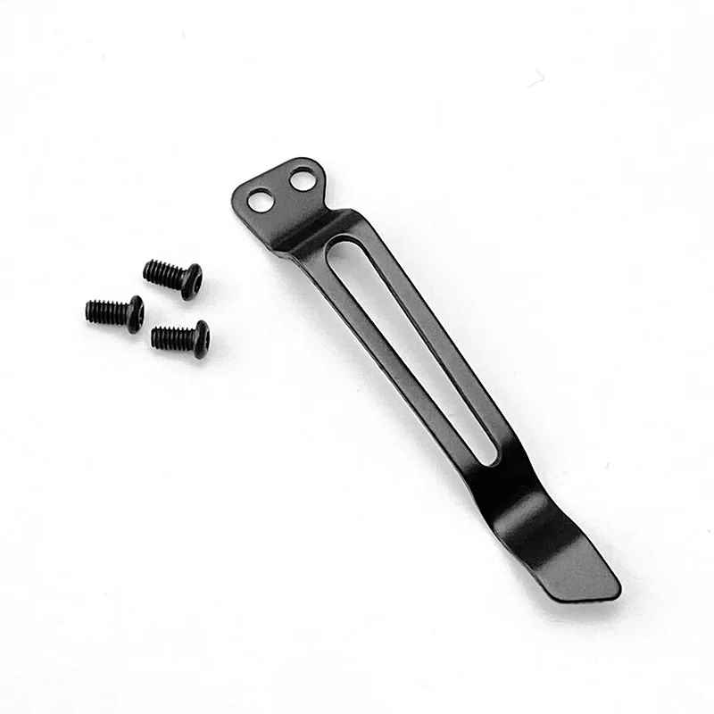 1 pieza de piezas de cuchillos de bricolaje: clips de cintura y bolsillo de acero inoxidable para cuchillos plegables: montaje y reemplazo personalizados