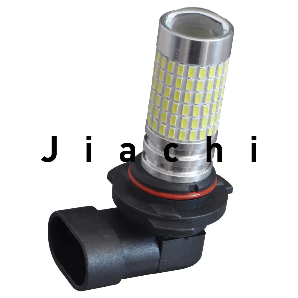 

jiachi 10 шт. 9005 9006 HB3 HB4 Светодиодные автомобильные противотуманные фары 3014 144 SMD Автодневные ходовые огни 6000K Белая противотуманная лампа постоянного тока 12-24 В