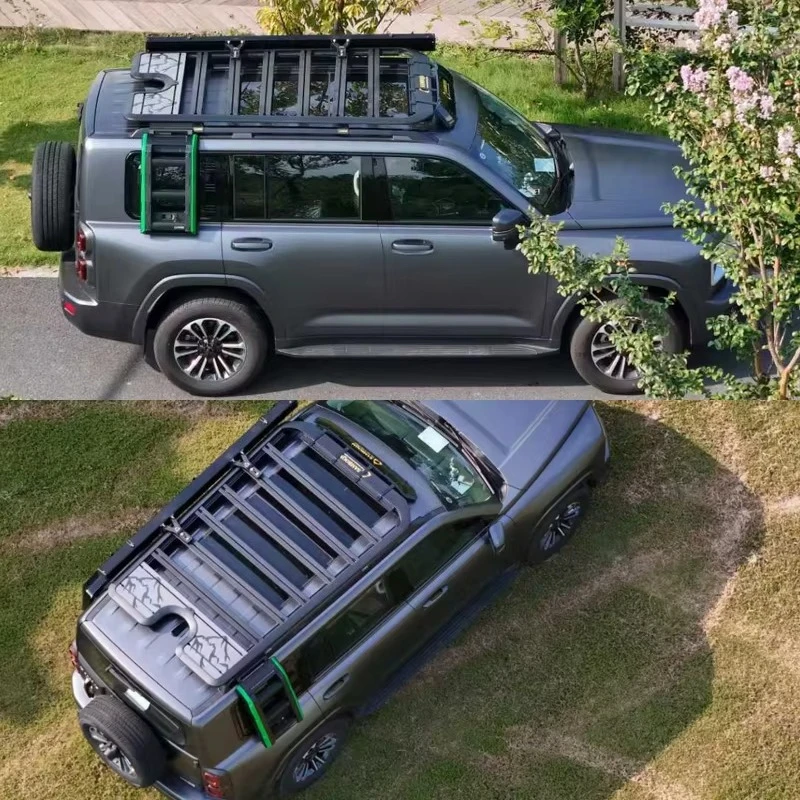 

High Quality Aluminum Alloy Made Roof Rack Suitable for Haval H9; Haval Mastodon High Load-bearing Accessories.
