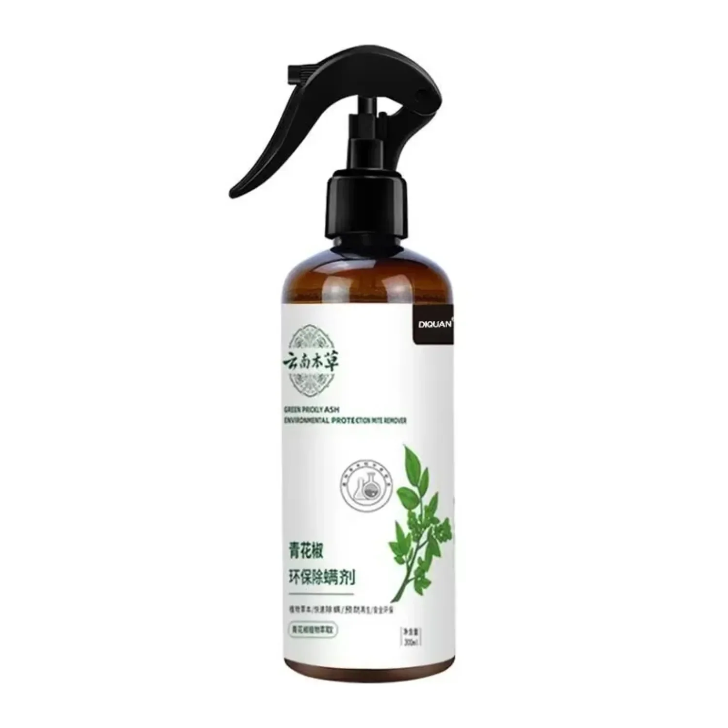 Prickly Ash Mite Spray Bed Mite Freshener Herbal Deodorizer for Bedding Furniture Textiles Care