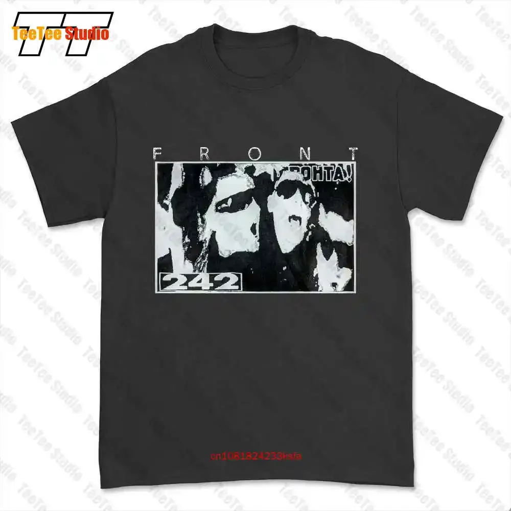 Front 242 Wax Trax Industrial Ebm Medium T-shirt Tee I63D