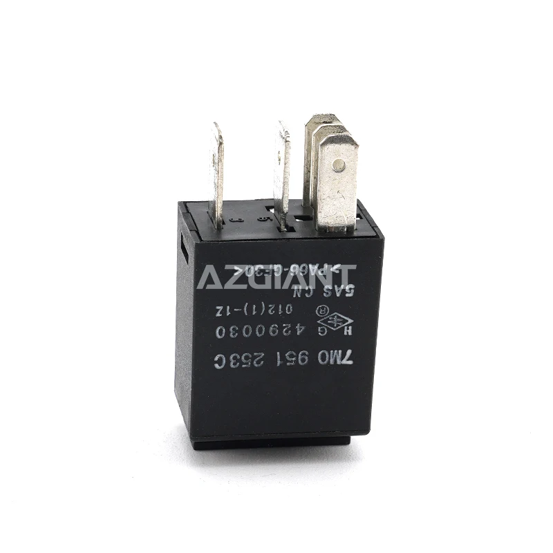 2 pcs original No. 404 5pin car relay for Volkswagen Audi Lavida Polo New Passat Tiguan 7M0 951 253 C 5