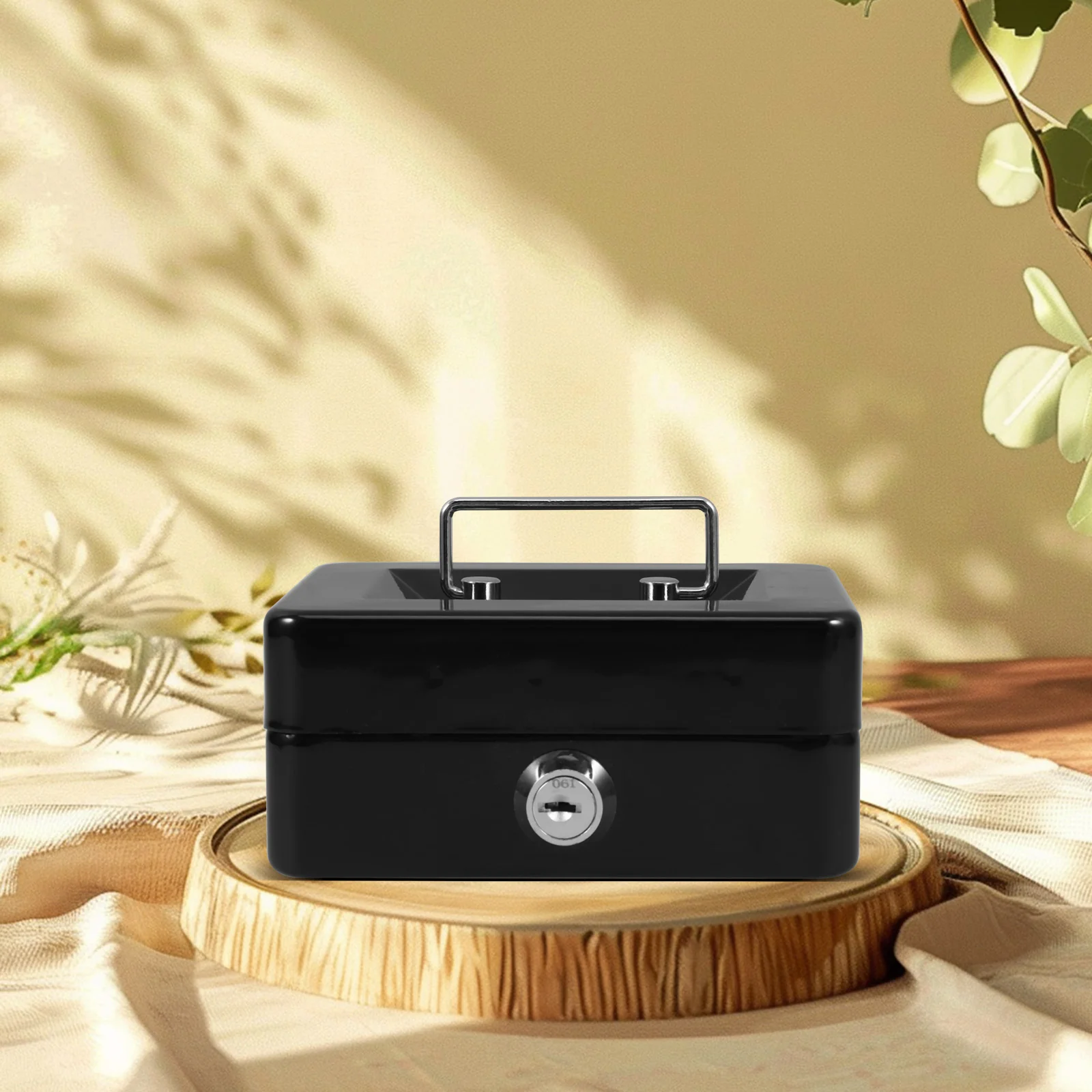 Safe Secret Compartment Key Outdoor Hider Safes with Hidden Containers Cold Rolled Steel Black Keys