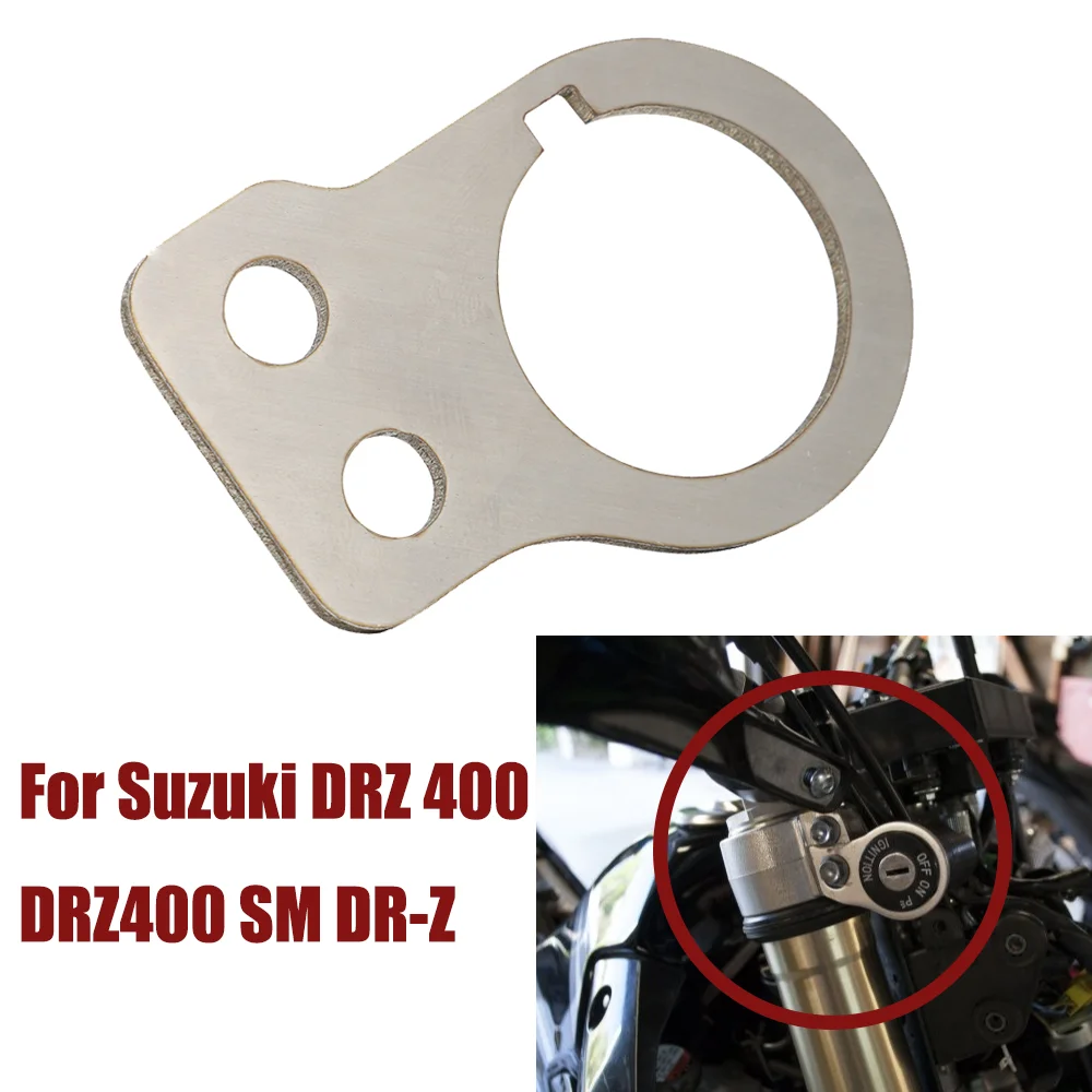 IGNITION KEY SWITCH SUPPORT BRACKET For Suzuki DRZ 400 DRZ400 SM DR-Z Supermoto Key interference with handguard