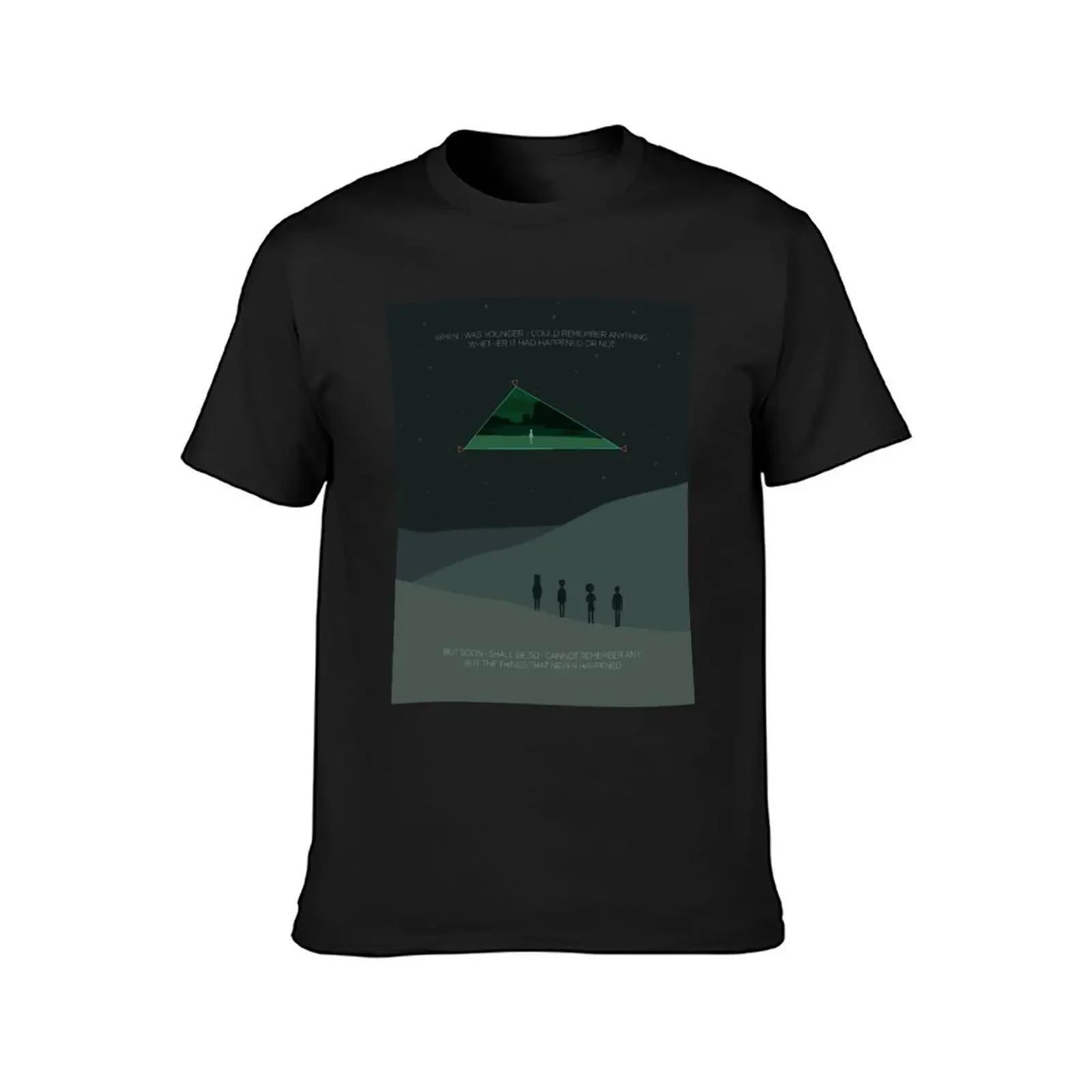 Oxenfree Minimalist Quote T-Shirt plus sizes sweat t shirts men