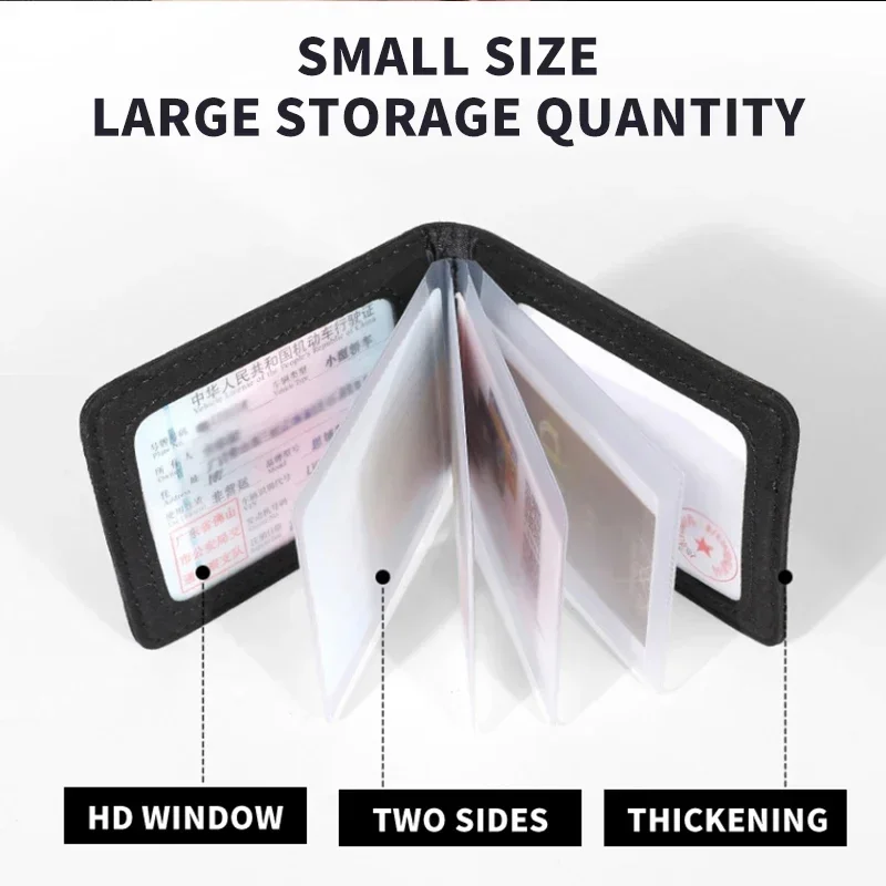 غطاء رخصة القيادة لوثائق قيادة السيارة ، مضاد للفراء ، حامل بطاقة الائتمان ، حافظة جلد مدبوغ ، أودي A6 ، A3 ، A4 ، A5 ، A7 ، A8 ، S3 ، S4 ، Q2 ، Q3 ، TT #5