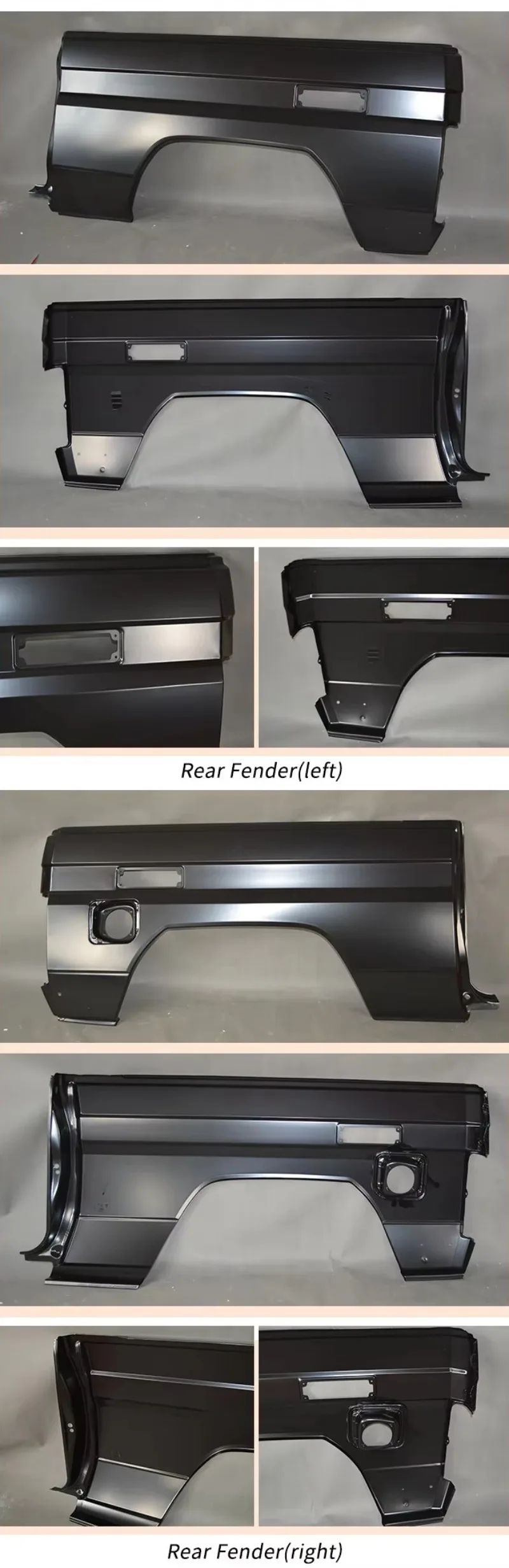

High Quality Car Rear quarter Panel for LAND CRUISER 73 Series FJ73 LC73 BJ73 FJ73 HZJ73 Auto Body Parts