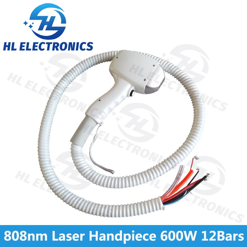 600W 808nm Diode Laser Handpiece with 12 Bars 600W Laser Stack