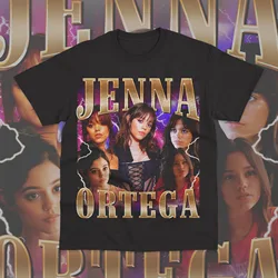 Jenna Ortega Homage T-Shirt Top TV Show Gift Adult Unisex Sweatshirt Hoodie