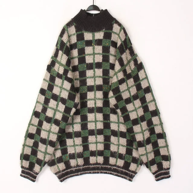 

Винтажный вязаный шерстяной свитер-пальто в этническом стиле с крючковой вязкой, японский стиль Харадзюку, зимний, с длинными рукавами, стандартный крой, для повседневной носки