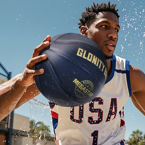 Imagen 2 del producto Baloncesto antideslizante tamaño estándar 7/6/5 suave resistente al desgaste cuero PU exterior interior jóvenes niños partido pelota de entrenamiento regalo para niño