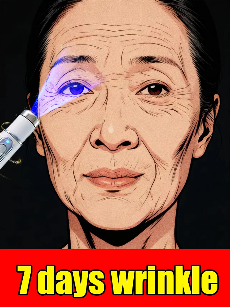 

The beauty blue light pen used by beautiful women