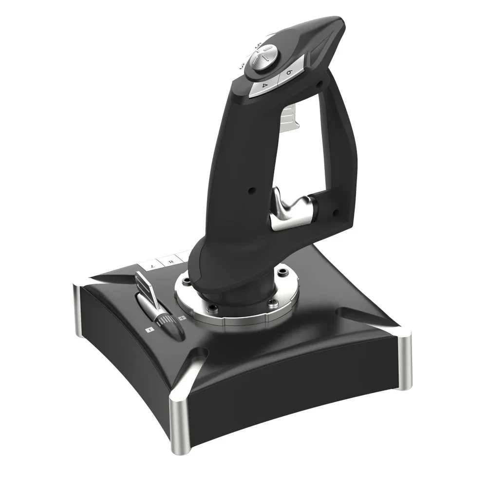 2119PRO Game Flight Rocker with Vibration PC Simulation Flight Control Manipulator